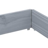  Okviri za palete 3 kom sivi 150x100 cm od masivne borovine | shoptok.hr