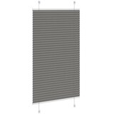  Plisirana roleta antracit 80x100 cm širina tkanine 79,4 cm | shoptok.hr