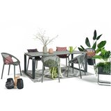 Le Bonom Sivi set vrtnog namještaja sa 6 stolica Le Bon Joanna Strong | shoptok.hr