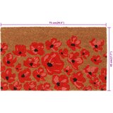  Otirač prirodni 45 x 75 cm čupavi od kokosovih vlakana | shoptok.hr
