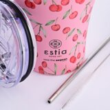 Estia termo čaša sa slamčicom Cherry Rose 350ml 01-16876 | shoptok.hr