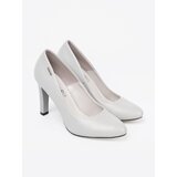 GOODIN Grey classic high-heeled pumps | Shoptok.si