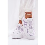Boto Ladies Sneakers On Platform Purple Ofenale | Shoptok.si