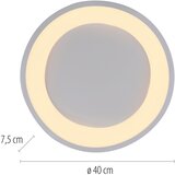 SCHÖNER WOHNEN 14233-16 - LED prigušiva plafonsko svetlo MONTA LED/21W/230V, belo | Eponuda.com