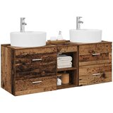 Set ormarića za kupaonicu 3 kom. Staro drvo 49,5 x 44,5 x 65 cm | shoptok.hr