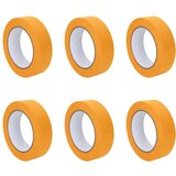 vidaXL Maskirni trakovi za slikarje 6 pcs Rumena 30mm x 50m Papir | Shoptok.si