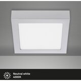BRILONER 7123-414 - led plafonsko svetlo fire LED/12W/230V srebrno | Eponuda.com