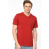 Dewberry T8537 T-SHIRT-BURGUNDY | shoptok.hr