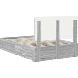  Konstrukcija postelje Siva Sonoma 120 x 200 cm Konstruiran les, (5000102117) | Shoptok.si