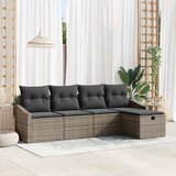  Set sofe 5 kom. Siva poliratan | shoptok.hr