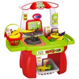  Supermarket na postolju za igru sa raznim dodacima - crveno/zelena | Shoptok.si
