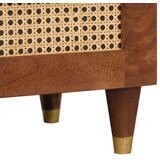  Noćni ormarići s ladicama 50 x 33 x 62 cm Čvrsto drvo manga | Eponuda.com