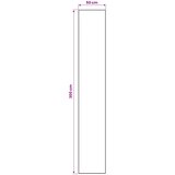  Traka za tepih LESAKA Crno i bijelo 50 x 300 cm | shoptok.hr