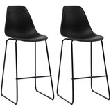  3-dijelni barski set plastični crni | shoptok.hr