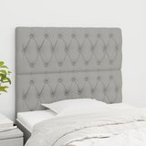  Uzglavlje svijetlosivo 90x7x118/128 cm tkanina | shoptok.hr