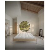 Karup Design Zakonska postelja iz masivnega bora brez vzglavja z letvenim dnom 140x200 cm v naravni barvi Core – | Shoptok.si