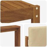  Set vanjskih sofa 9 kom. Prirodna i bež | shoptok.hr