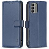 INORCO Ovitek za telefon z denarnico, odporen na padce, za Nokio G310, usnjena torbica za telefon TPU+PU, (22033000) Cene