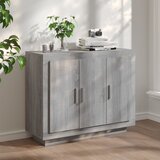 The Living Store Komoda siva sonoma 92x35x75 cm konstruiran les - Komoda, (21661771) Cene