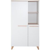 Roba Bijela dječja gardeu dekoru hrasta 52x180x180 cm Léon – | shoptok.hr