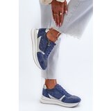 Inblu Women's Platform Sneakers with Lacy Pattern and Brocade | shoptok.hr