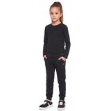 Leone 1947 Majice & Polo majice Girl Long Sleeves Everyday Črna | Shoptok.si