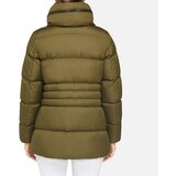 Geox Khaki women's down jacket Camei - Women's | Shoptok.si