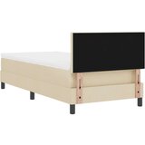  Krevet s Podnicom s Madracem Bež 100x200 cm Tkanina | shoptok.hr