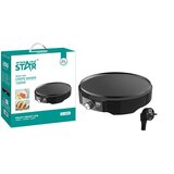 WinningStar DA00443 Električni Aparat za Palačinke – 1200W, Promjer 30 cm, Crni, Non-Stick | shoptok.hr