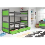  Krevet BMS Rico na kat + ladica 200x90 cm, GRF zelena | shoptok.hr