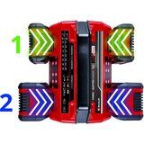 Einhell Accessory punjač za 4 baterije Power X-Change 2x2 Power X-Quattrocharger 4 A | shoptok.hr