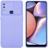 Cadorabo Ohišje, združljiv s Samsungom v Bonbon Purple - Zaščitni pokrov, narejen iz fleksibilnega silikona TPU in z zaščito pred kamero, (20593184) Cene
