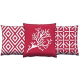 WALLXPERT ac 4243 4111 4255 set od 3 dekorativna jastuka, 43 x 43 cm, šareni | ePonuda.com