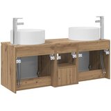 Set ormarića za kupaonicu 3 kom. Hrast artisan Smeđa 49,5 x 44,5 x 65,5 cm | shoptok.hr