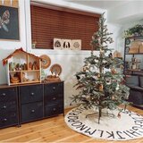 Lorena Canals Okrogla preproga iz bombaža - ABC - Natural | Shoptok.si