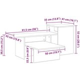  Konzolna stolica Sonoma hrast 80 x 50 x 225 cm | shoptok.hr
