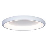 Trio Leuchten Sodobna stropna svetilka bela 60 cm, vključno z zatemnljivo LED - Cardona Cene
