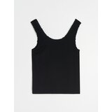 Sinsay Viskozni top na naramenice | shoptok.hr