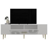 Hanah home tv polica Dekol2 white gold
