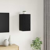 TV Kabinet za Zid Zidne Crni hrast 30,5 x 30 x 60 cm | Eponuda.com