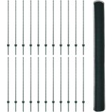  Zavarena žičana ograda 50 x 1,4 m (Š x V) Čelik premazan PVC-om | Shoptok.si