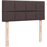  Krevet box spring s madracem tamnosmeđi 120 x 190 cm od tkanine | shoptok.hr
