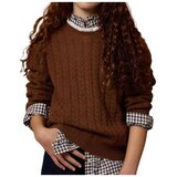 Silbon Puloverji FW264070802347 Kostanjeva Cene
