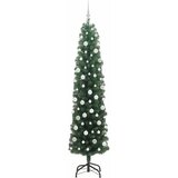  Umjetno božićno drvce Zelena 210 cm PVC i čelik i plastika | shoptok.hr