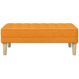  Klupa s jastukom Tamno žuta 113 x 57 x 39 cm tkanina | Eponuda.com