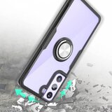 Nillkin silikonski ovitek ring carbon za samsung galaxy S21 ultra G998 - črn | Shoptok.si