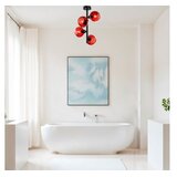 Opviq Luster Benek-15-14491, 40x40x55cm, IP20, Crno-crvena | Eponuda.ba