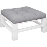 vidaXL Jastuk za palete sivi 70 x 70 x 12 cm od tkanine | shoptok.hr