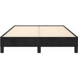  Okvir kreveta crni 120 x 190 cm baršunasti | shoptok.hr