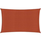  Senčno jadro 160 g/m² terakota 4x7 m HDPE | Shoptok.si